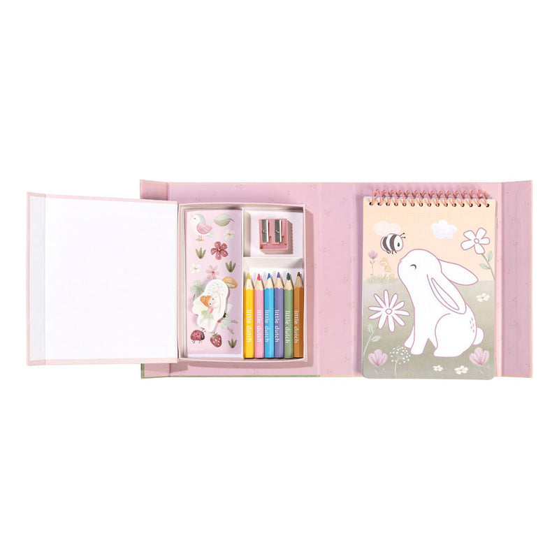 ギャラリービューアに画像をロードする, Little dutch kleurset rosa fairy garden - complete set - cadeautip - creatief speelgoed