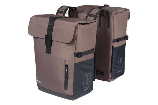 Load image into Gallery viewer, Basil tas move dubbel bruin | 30l