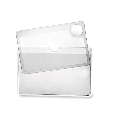 Load image into Gallery viewer, Carson zakloep wm-01 2,5x creditcard-formaat loep met 6x spot lens