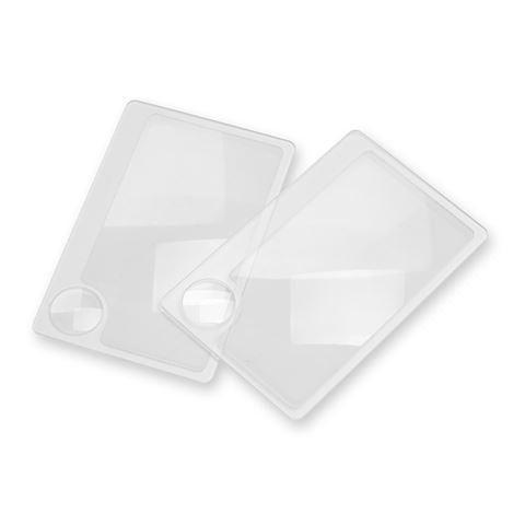 Load image into Gallery viewer, Carson zakloep wm-01 2,5x creditcard-formaat loep met 6x spot lens