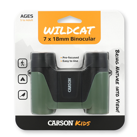 Afbeelding laden in galerijviewer, Carson verrekijker wildcat 7x18