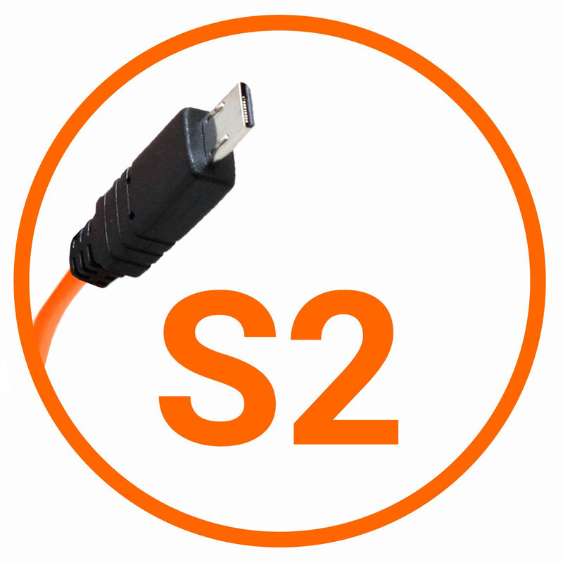 Load image into Gallery viewer, Miops camera verbindingskabel sony s2 oranje