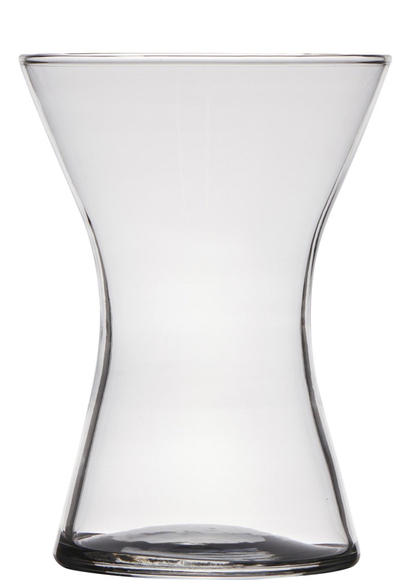 Load image into Gallery viewer, B-living vaas glas essentials x-shape ø14xh20cm