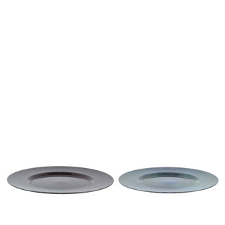 Afbeelding laden in galerijviewer, Kaemingk decobord pet 2col assdia33cm x h.1.5cm | 6 stuks
