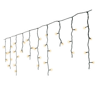 Load image into Gallery viewer, Kaemingk led icicle lights 8 functie twinkel effect buiten l.1100cm