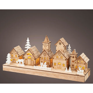 Laden Sie das Bild in Galerie -Viewer, Led scenery triplex steady binnenl.8cm x w.30cm x h.13.5cm