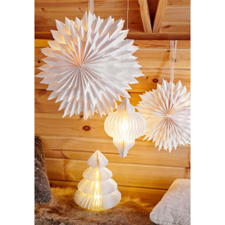 Afbeelding laden in galerijviewer, Micro led boom papier steady binnen fsc mix 100% dia42cm x h.48cm