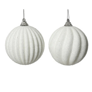 Laden Sie das Bild in Galerie -Viewer, Kerstbal op draad foam 2assdia8cm | 12 stuks