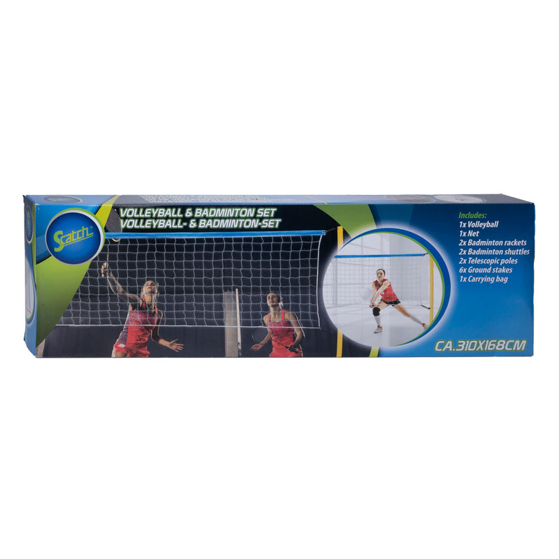 Afbeelding laden in galerijviewer, Scatch volleybal en badminton set
