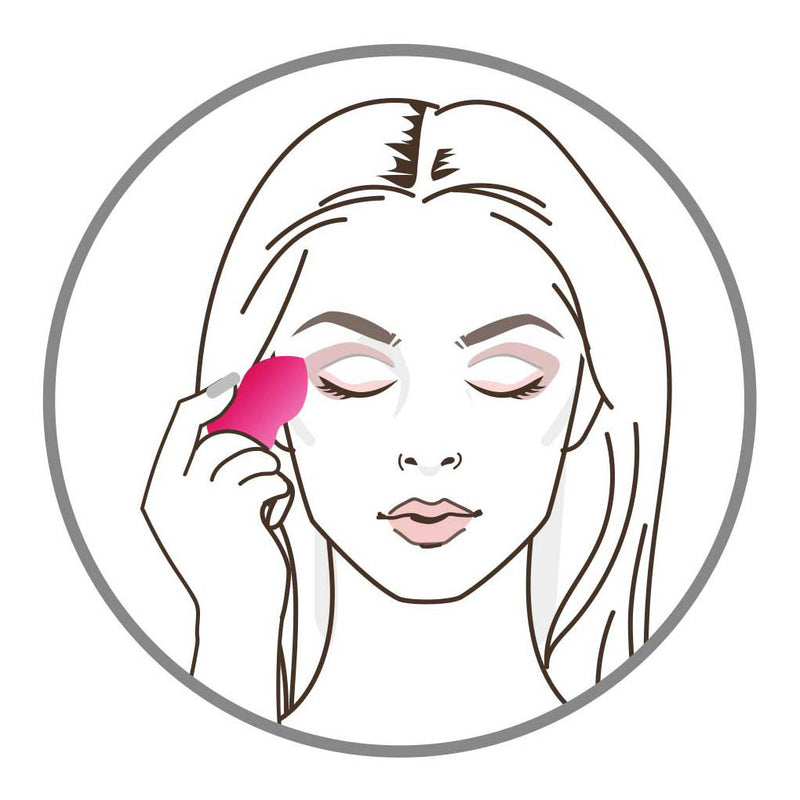 ギャラリービューアに画像をロードする, Make-up blending spons