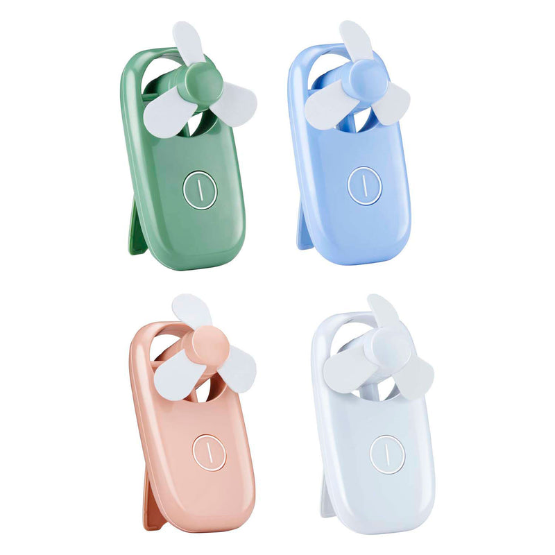 Load image into Gallery viewer, Draagbare ventilator mini kleur