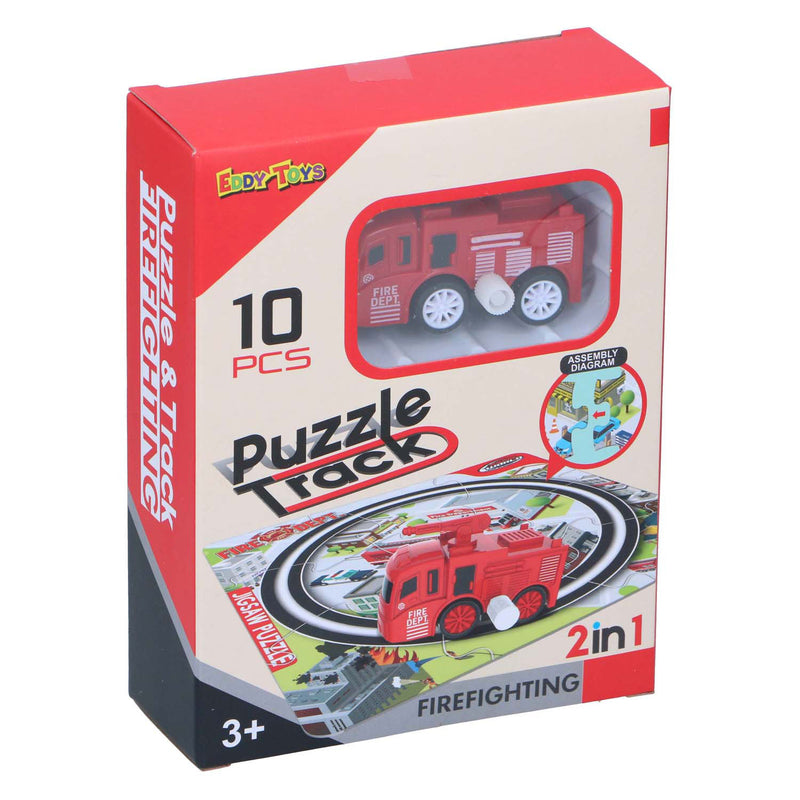 Chargez l'image dans la visionneuse de la galerie, 2-in-1 spoorpuzzel met auto, 9st.