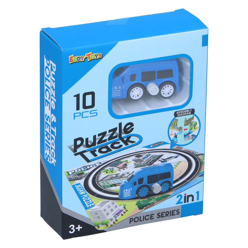 Chargez l'image dans la visionneuse de la galerie, 2-in-1 spoorpuzzel met auto, 9st.