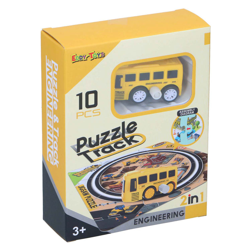Chargez l'image dans la visionneuse de la galerie, 2-in-1 spoorpuzzel met auto, 9st.