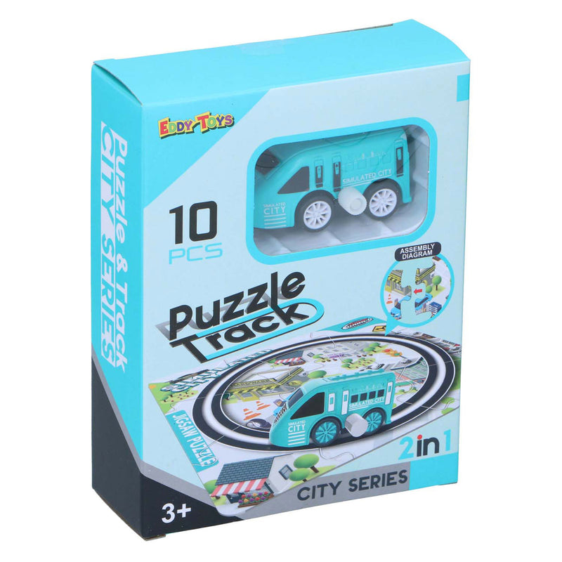 Chargez l'image dans la visionneuse de la galerie, 2-in-1 spoorpuzzel met auto, 9st.