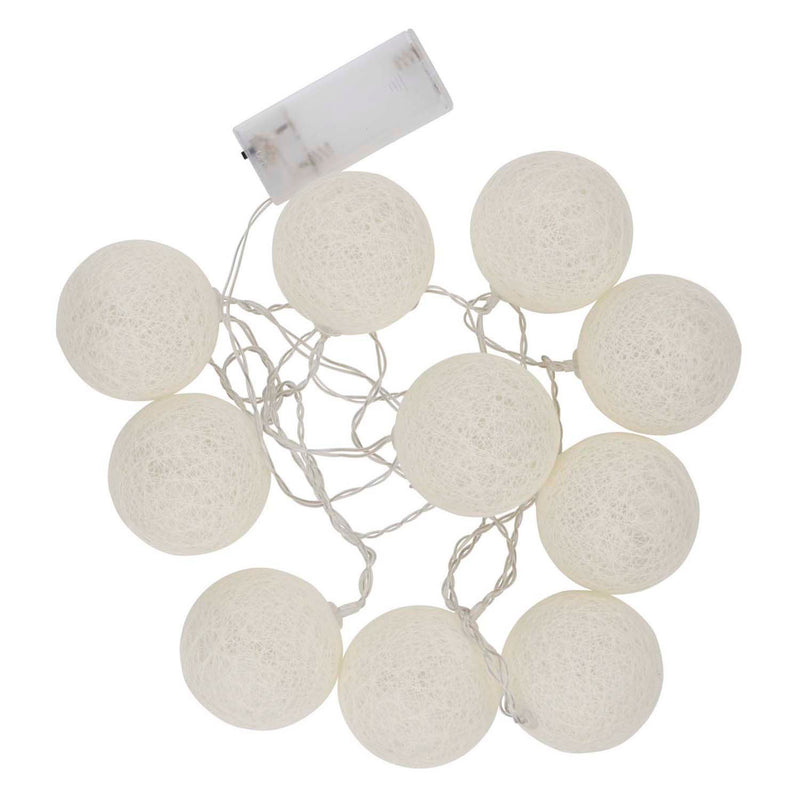 Chargez l'image dans la visionneuse de la galerie, Snoer met 10 led-bolletjes