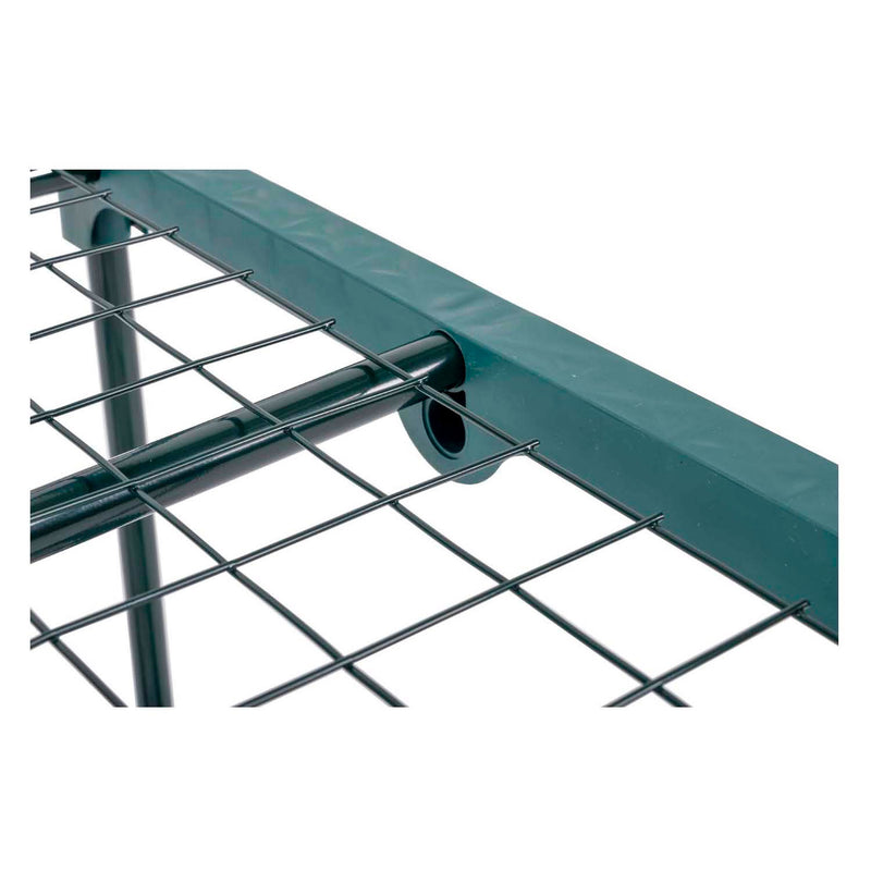 Afbeelding laden in galerijviewer, Kinzo kweekkas - broeikas tuinkas 69x49x125 cm - kweekbak met 3 verdiepingen - transparant broeikast design met ritssluiting - broeikas kweekkas voor groenten kweken - groen