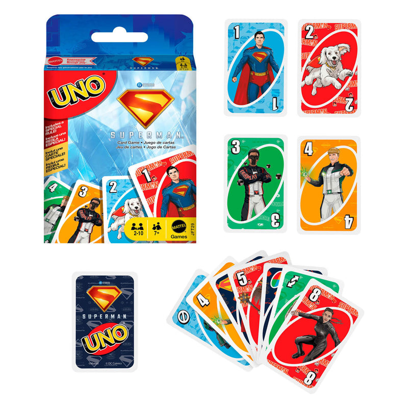Load image into Gallery viewer, Mattel uno superman kaartspel
