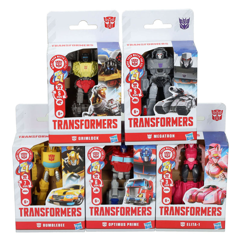 Chargez l'image dans la visionneuse de la galerie, Hasbro actiefiguur transformer - van robot naar voertuig