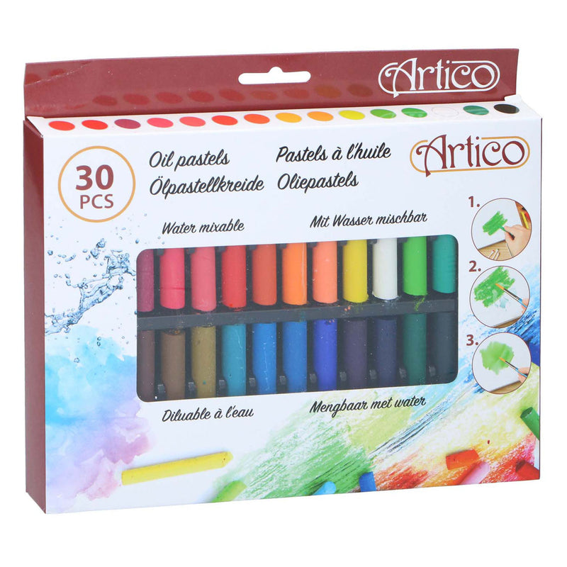 Load image into Gallery viewer, Oliepastels, set van 30 kleuren