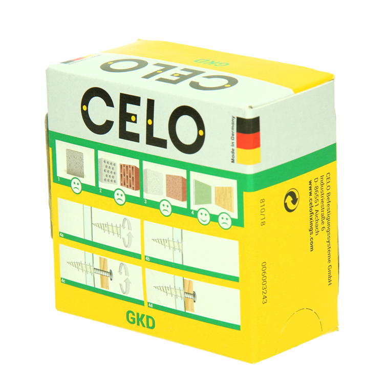 Afbeelding laden in galerijviewer, Celo 1067402 - metalen gipsplaatpluggen gkdz 4,5x35, 50 pcs | 1 stuks
