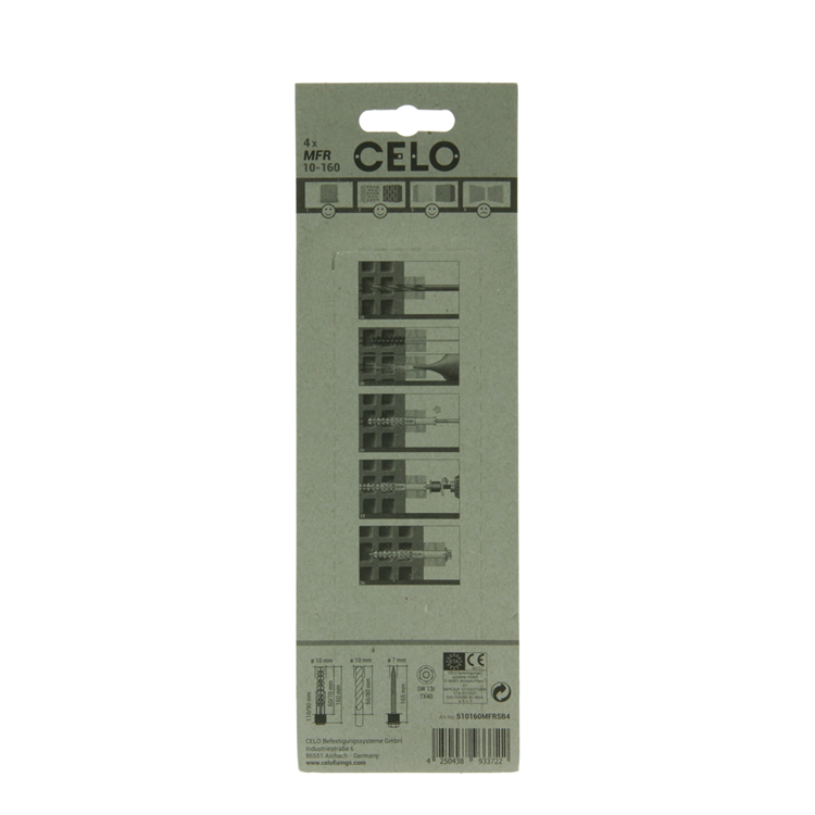 Afbeelding laden in galerijviewer, Celo 1065499 - multifunctionele raamplug mfr 10-160 sb ssks | 5 stuks