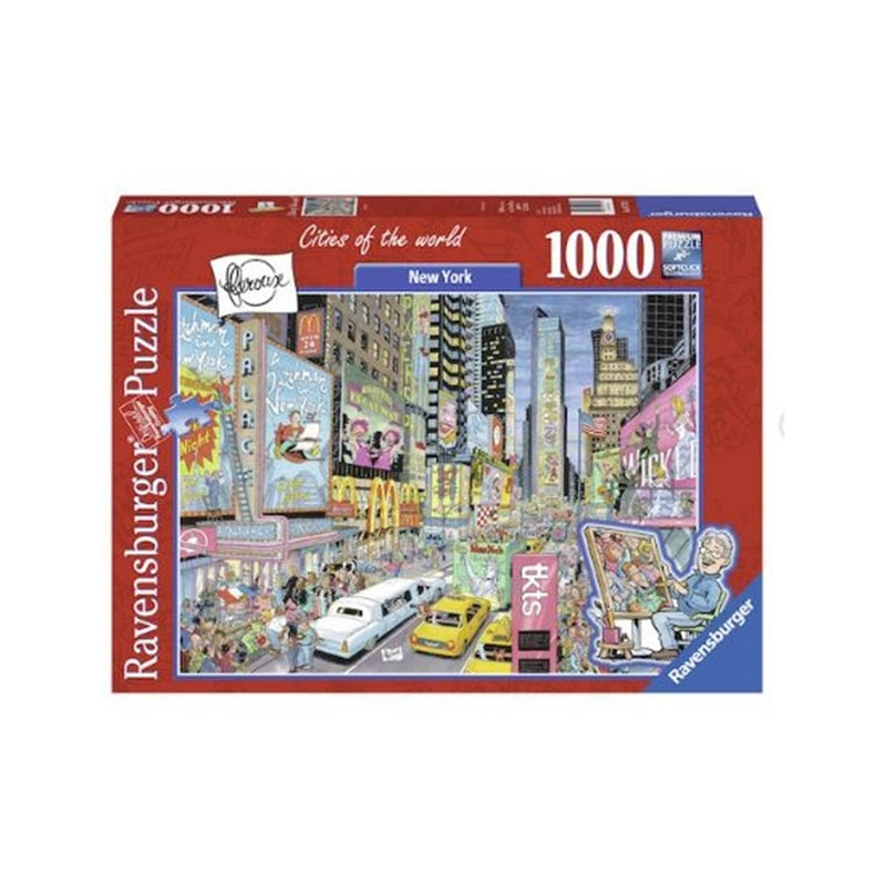 Load image into Gallery viewer, Ravensburger puzzel fleroux ny 1000pc