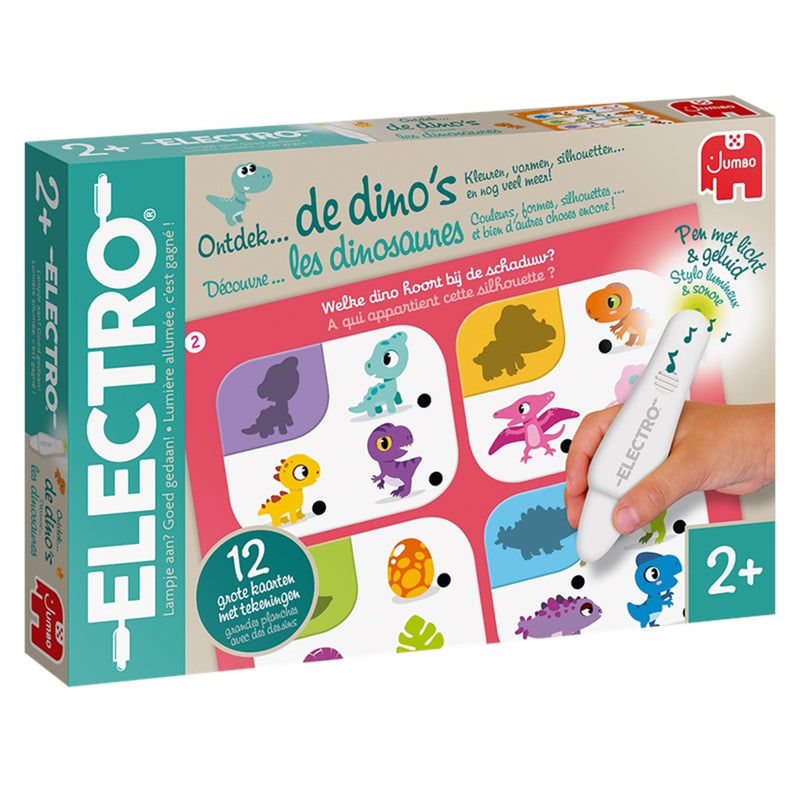 Load image into Gallery viewer, Jumbo electro wonderpen ontdek de dino's educatief spel
