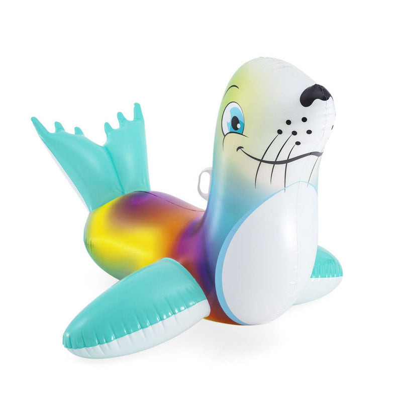 Load image into Gallery viewer, Bestway opblaasfiguur zeehond ride-on