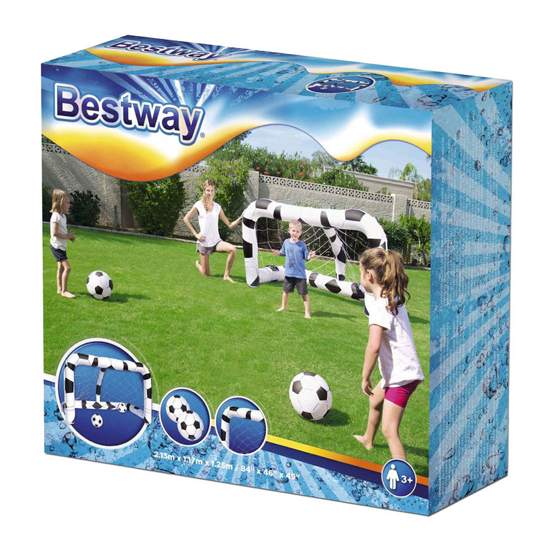 Chargez l'image dans la visionneuse de la galerie, Bestway opblaasbaar voetbaldoel