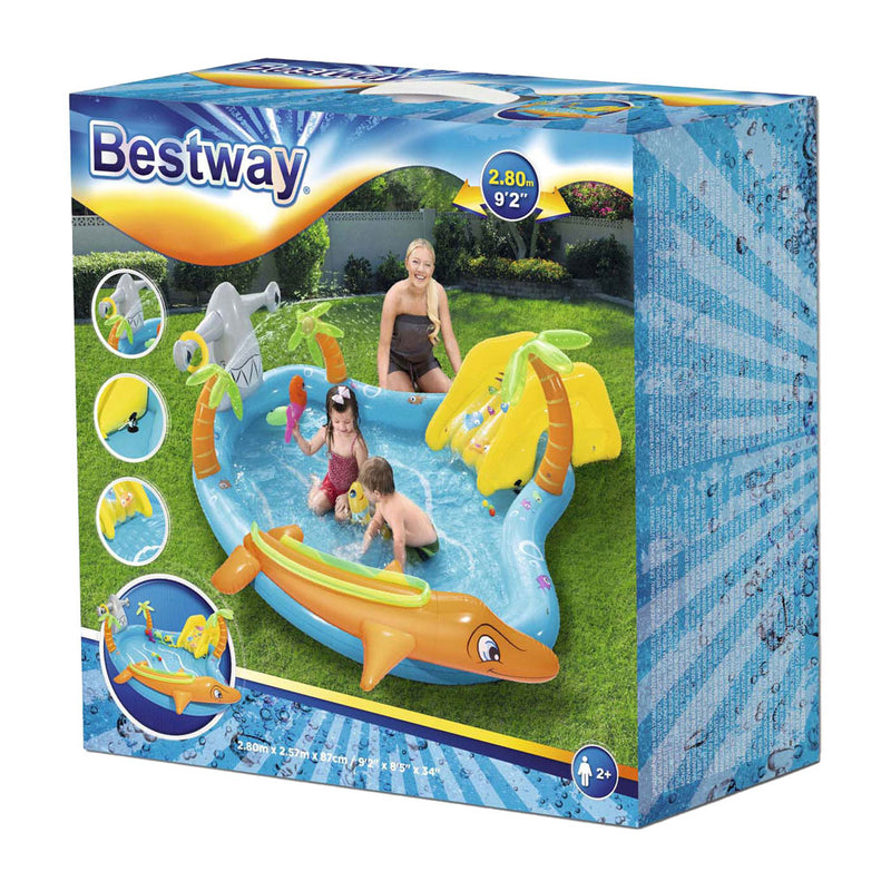Load image into Gallery viewer, Bestway playcenter speel zwembad zee leven, 280cm