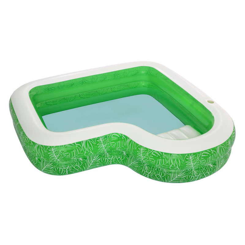 Load image into Gallery viewer, Bestway familiebad rechthoek tropical paradise met zitje, 231cm