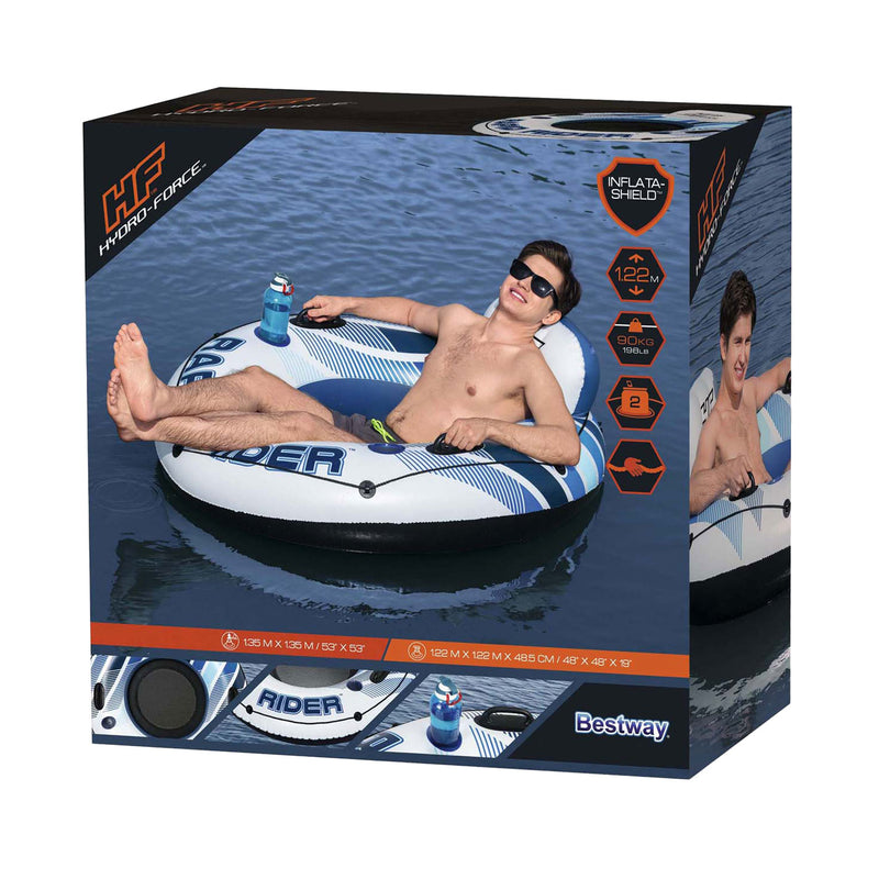 Load image into Gallery viewer, Bestway hydro force rapid rider single tube zwemring, 122cm