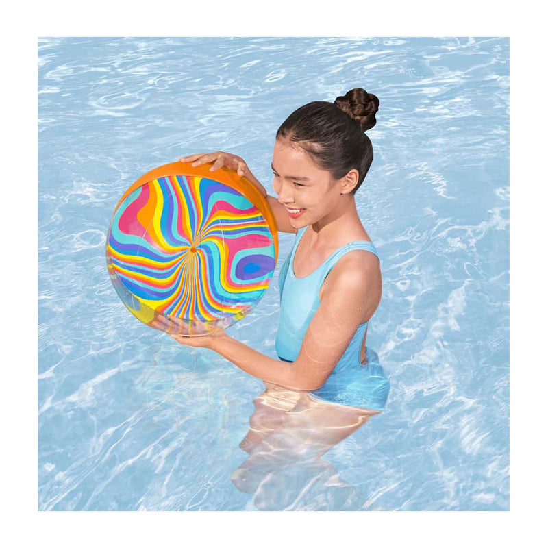 Load image into Gallery viewer, Bestway strandbal tie-dye twist strandbal, 34cm