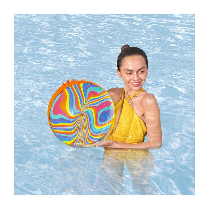 Load image into Gallery viewer, Bestway strandbal tie-dye twist strandbal, 34cm