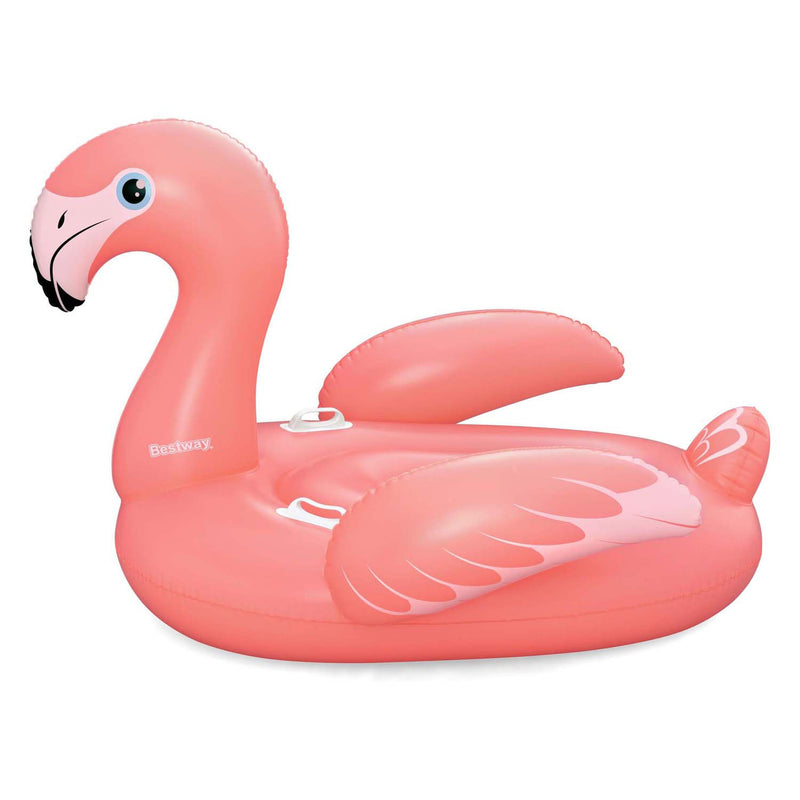 Cargue la imagen en el visor de la galería, Bestway rider opblaas flamingo, 148cm