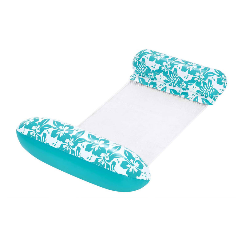 Load image into Gallery viewer, Bestway bloemen luchtbed met netbodem, 114cm