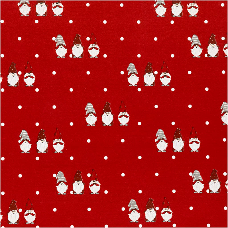 Afbeelding laden in galerijviewer, Https: www.cchobby.nl inpakpapier-scandinavische-kerstkabouter-b-50-cm-80-gr-rood-5-m-1-rol