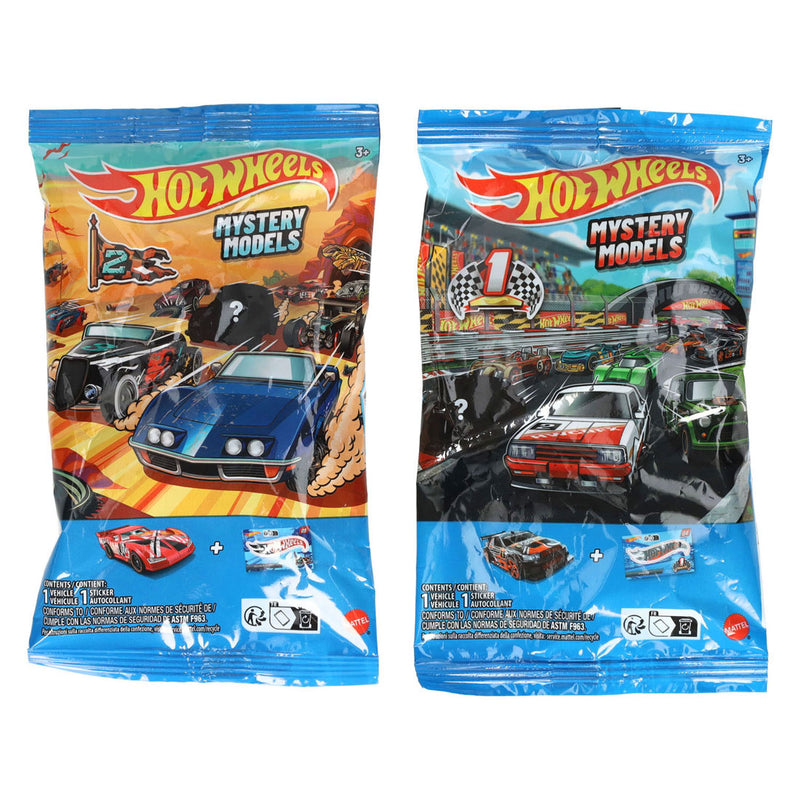 Load image into Gallery viewer, Hot wheels mystery auto met sticker - 1:64