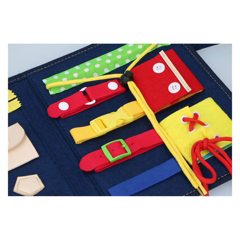 ギャラリービューアに画像をロードする, Eddy toys montessori activiteitenboek - kleding leren openen en sluiten - motoriek oefenen