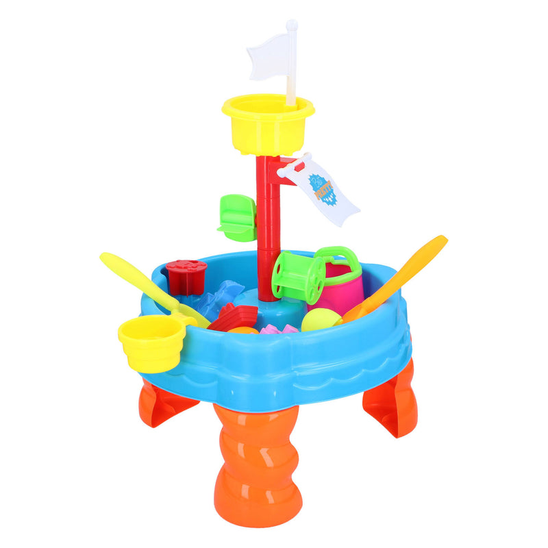 Load image into Gallery viewer, Zand- en watertafel met toren, 22dlg.