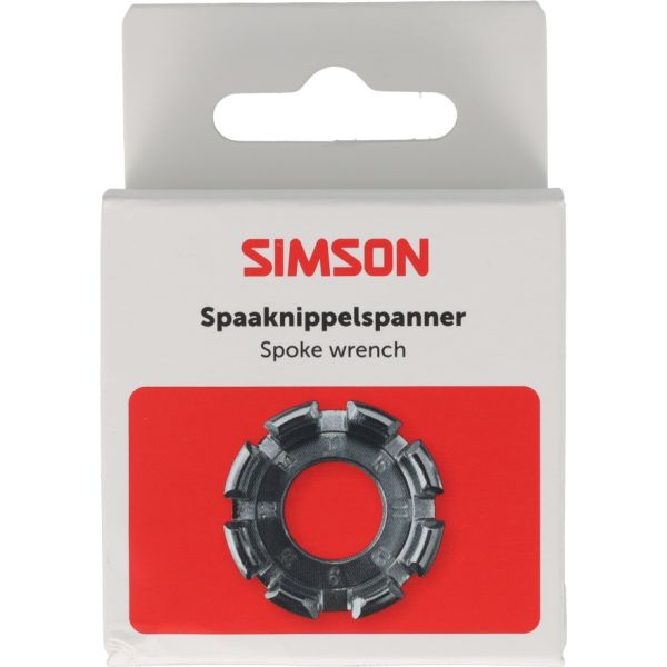 ギャラリービューアに画像をロードする, Simson spaakspanner universeel - 8 nippeldiktes (maat 10 t m 15)