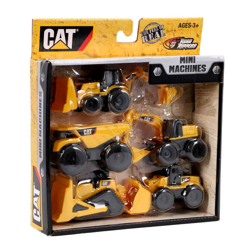 Chargez l'image dans la visionneuse de la galerie, Cat CAT Mini Bouwvoertuigen 5-Pack