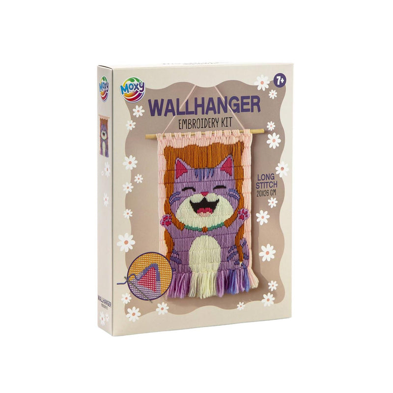 Cargue la imagen en el visor de la galería, Moxy wandhanger borduurset lange steek