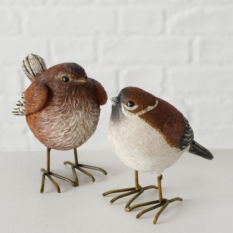 Chargez l'image dans la visionneuse de la galerie, Boltze home vogel kunsthars l8h9cm polyresin