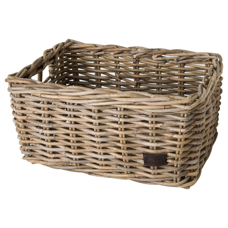 Afbeelding laden in galerijviewer, Fastrider zeno rotan fietsmand - naturel - 26l - handgemaakt