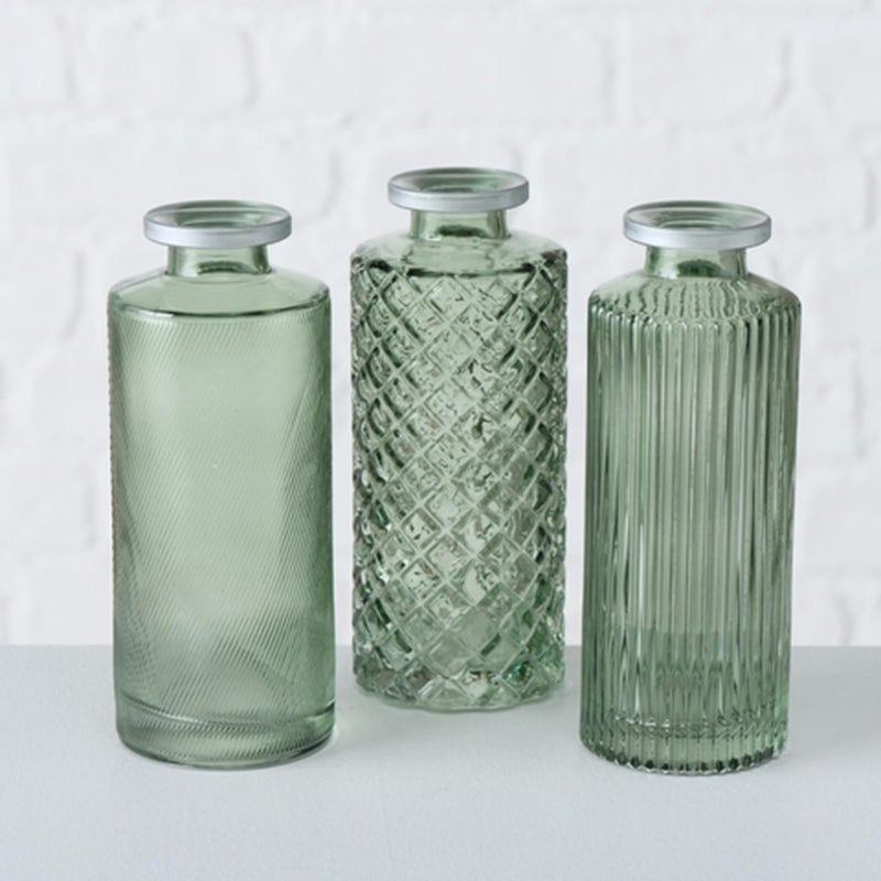 Afbeelding laden in galerijviewer, Boltze home vaas adore h13cm groen