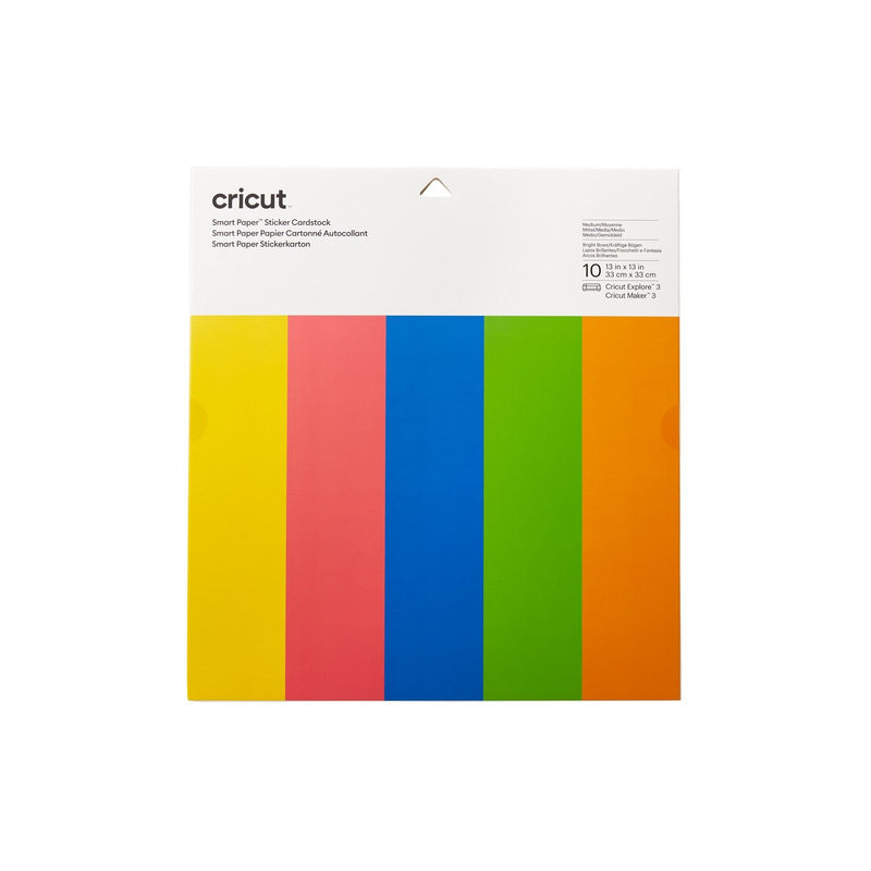 Load image into Gallery viewer, Cricut • smart sticker cardstock regenboog