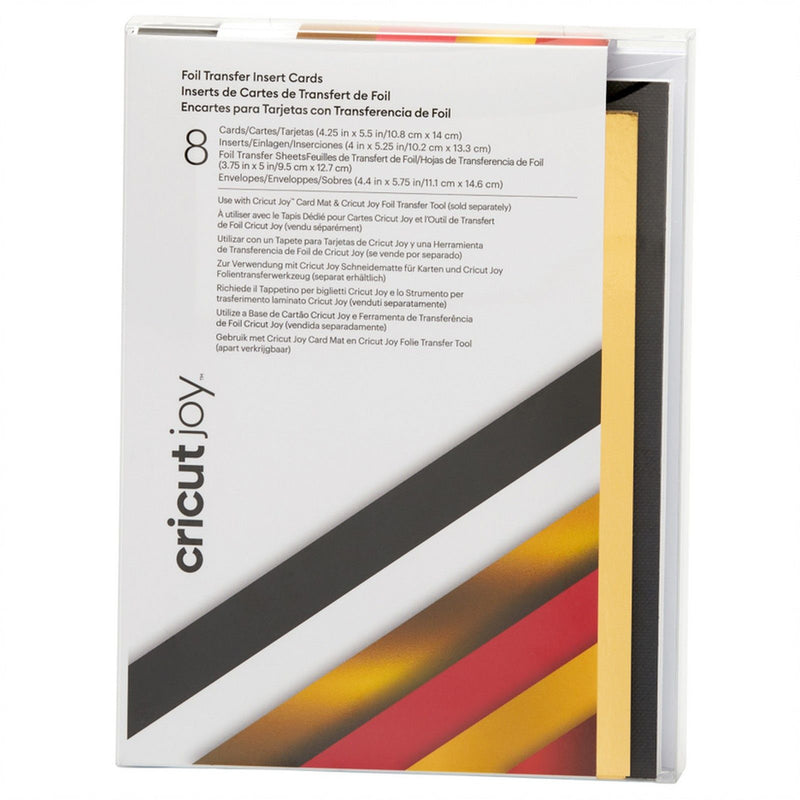 Load image into Gallery viewer, Cricut joy • insert cards foil royal flush 10,8x14cm 8st