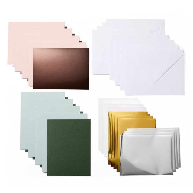 Load image into Gallery viewer, Cricut joy • insert cards foil forest a6